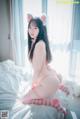 DJAWA Photo - Myu_a_ (뮤아): "Catgirl in Pink" (72 photos) P63 No.036009 Image No. 15