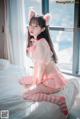 DJAWA Photo - Myu_a_ (뮤아): "Catgirl in Pink" (72 photos)