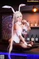 Coser@Sally多啦雪 (Sally Dorasnow): Sora Kasugano Bunny Suit (22 photos) P7 No.9138cc